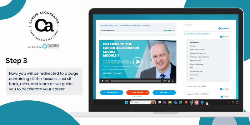 Home Career Accelerator Home Career Accelerator Course